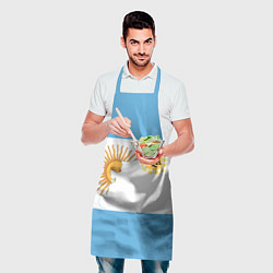 Фартук кулинарный Сборная Аргентины, цвет: 3D-принт — фото 2