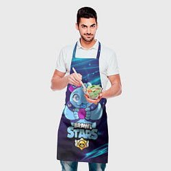 Фартук кулинарный SQUEAK BRAWL STARS СКВИК, цвет: 3D-принт — фото 2