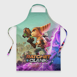 Фартук кулинарный Ratchet & Clank: Rift Apart, цвет: 3D-принт