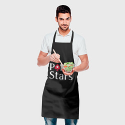 Фартук кулинарный Poker Stars, цвет: 3D-принт — фото 2