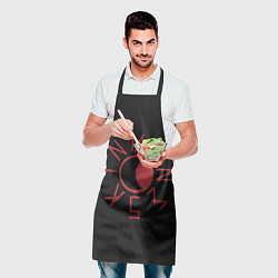 Фартук кулинарный Maneskin Logo, цвет: 3D-принт — фото 2