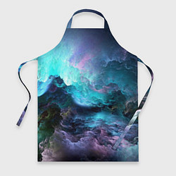 Фартук кулинарный Космическое море, цвет: 3D-принт