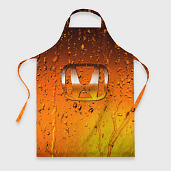 Фартук кулинарный Honda капли дождя, цвет: 3D-принт