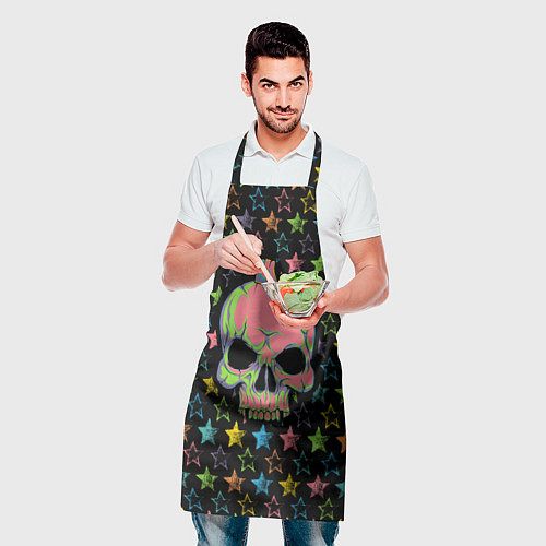 Фартук Звездный череп / 3D-принт – фото 2