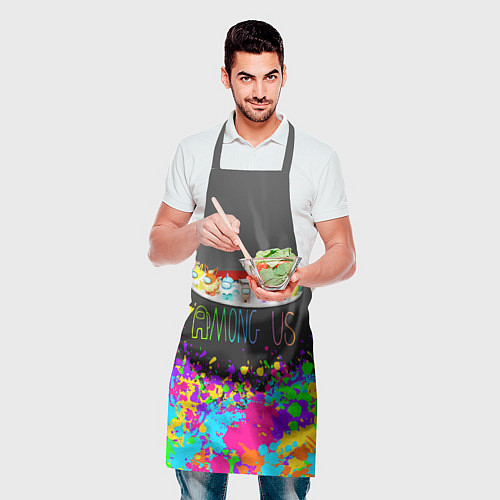 Фартук Among Us Pokemon Покемон Z / 3D-принт – фото 2