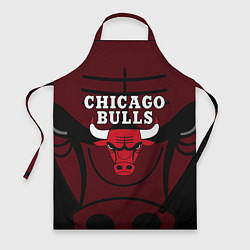 Фартук CHICAGO BULLS ЧИКАГО БУЛЛС НА ФОНЕ