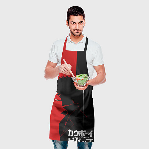 Фартук Ковбой Бибоп с сигаретой / 3D-принт – фото 2