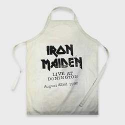 Фартук кулинарный Live at Donington - Iron Maiden, цвет: 3D-принт