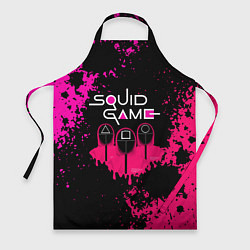 Фартук Squid Game брызги красок стража