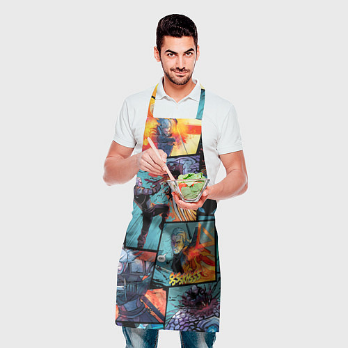 Фартук Ведьмак The Witcher комикс / 3D-принт – фото 2