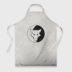 Фартук кулинарный Лунные волки ранний лого цвет легиона, цвет: 3D-принт