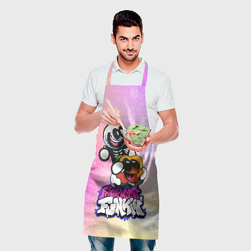 Фартук Skid and Pump Friday Night Funkin / 3D-принт – фото 2