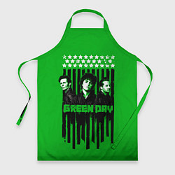 Фартук кулинарный Green day is here, цвет: 3D-принт