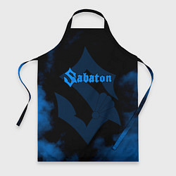 Фартук кулинарный Sabaton синий дым, цвет: 3D-принт