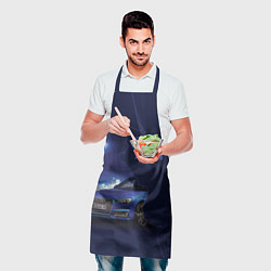 Фартук кулинарный AUDI лого, цвет: 3D-принт — фото 2
