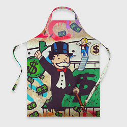 Фартук кулинарный Alec Monopoly ART, цвет: 3D-принт