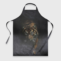 Фартук кулинарный Тигр в тумане, цвет: 3D-принт