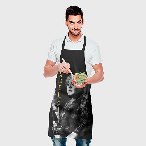 Фартук Певица Adele / 3D-принт – фото 2