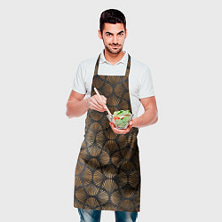 Фартук кулинарный Кофейные отпечатки, цвет: 3D-принт — фото 2