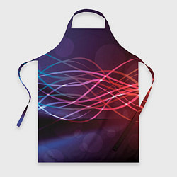 Фартук кулинарный Лучи света Spectrum, цвет: 3D-принт