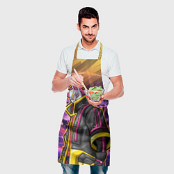Фартук кулинарный Страж в маске, цвет: 3D-принт — фото 2