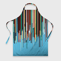 Фартук Glitch pattern 2087