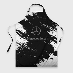 Фартук кулинарный Mercedes-Benz Авто, цвет: 3D-принт