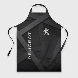 Фартук кулинарный Peugeot black, цвет: 3D-принт