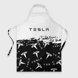 Фартук кулинарный Tesla - Black & White, цвет: 3D-принт