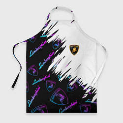 Фартук кулинарный Lamborghini pattern gradient, цвет: 3D-принт