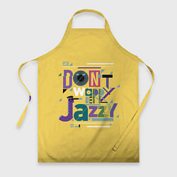 Фартук кулинарный Джаз Jazz, цвет: 3D-принт