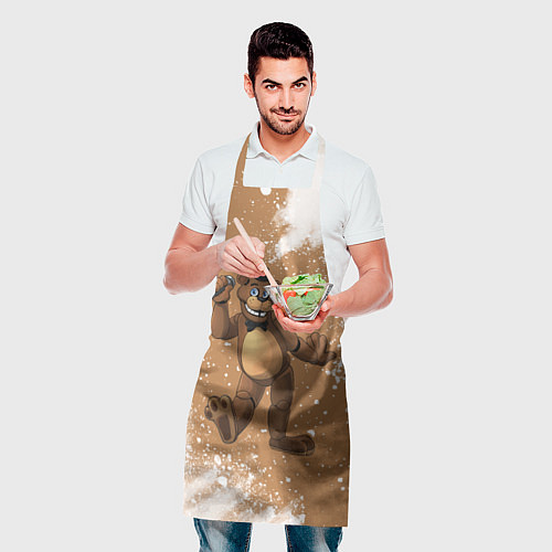 Фартук ФНАФ - ФРЕДДИ Краска / 3D-принт – фото 2