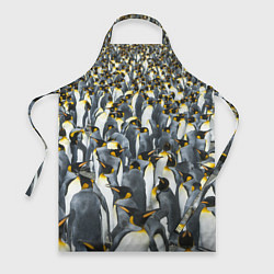 Фартук кулинарный Пингвины Penguins, цвет: 3D-принт
