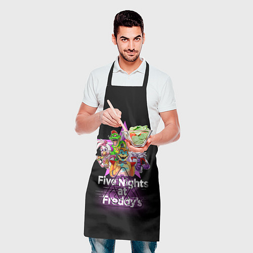 Фартук Game Five Nights at Freddys: Security Breach / 3D-принт – фото 2