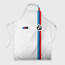 Фартук кулинарный БМВ 3 STRIPE BMW WHITE, цвет: 3D-принт
