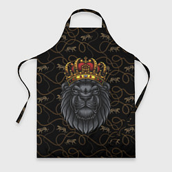 Фартук кулинарный Король лев Black, цвет: 3D-принт