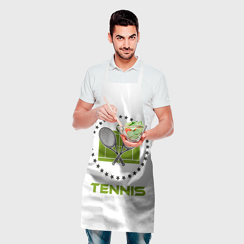 Фартук TENNIS Теннис / 3D-принт – фото 2