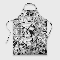 Фартук кулинарный Manga Ahegao 2 0, цвет: 3D-принт