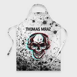 Фартук кулинарный Thomas Mraz - ЧЕРЕП - Краска, цвет: 3D-принт