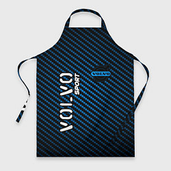 Фартук кулинарный VOLVO Volvo Sport Карбон, цвет: 3D-принт