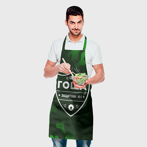 Фартук Гоша ЗАЩИТНИК Милитари / 3D-принт – фото 2