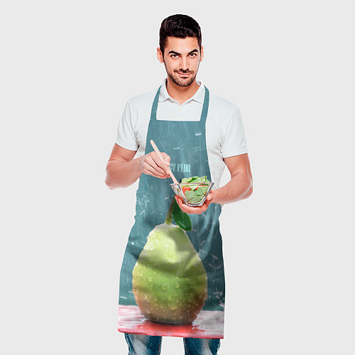Фартук Груша - juicy pear / 3D-принт – фото 2