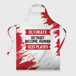 Фартук Detroit Become Human: красные таблички Best Player