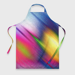 Фартук кулинарный Абстрактный разноцветный текстурированный фон, цвет: 3D-принт