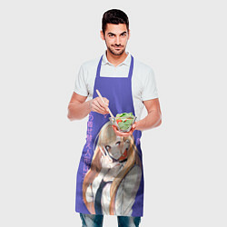 Фартук кулинарный Эта фарфоровая кукла влюбилась - Марин, цвет: 3D-принт — фото 2