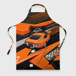 Фартук кулинарный Vintage Tron Ретро-автомобиль, цвет: 3D-принт