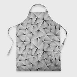 Фартук кулинарный Треугольная Решётка, цвет: 3D-принт