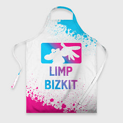 Фартук кулинарный Limp Bizkit Neon Gradient, цвет: 3D-принт
