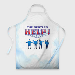 Фартук кулинарный The Beatles Help!, цвет: 3D-принт