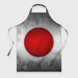 Фартук кулинарный Japan flag on chrome, цвет: 3D-принт